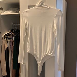 Naked wardrobe, like new, worn once, mock turtleneck bodysuit
